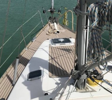 synthetische Teak-Decks PlasDECK® Segelboot Sun Odyssey 43 DS